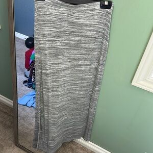 Garage Gray Maxi Pencil Skirt for Casual Wear